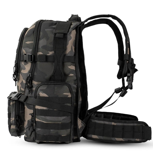 50L Tactical Backpack Military Style Camping Hiking Rucksack With Molle System