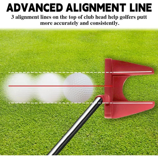 GS Men's Golf Putter,Right Handed,Golf Head Cover Included