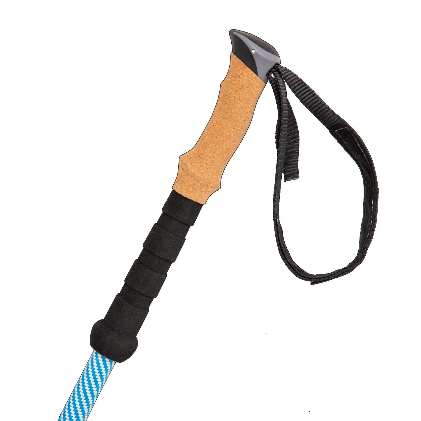 Lightweight Carbon Fiber Trekking Poles Quick Lock Adjustable - 2 Pack with Cork Grip