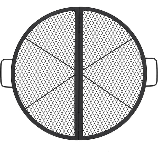 Foldable Fire Pit Cooking Grill Grate,