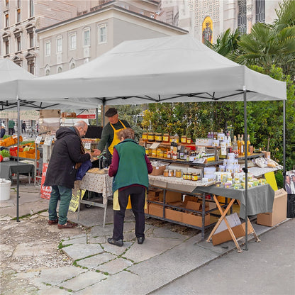 Heavy Duty 10x15 Canopy Tent with 4 Removable Walls Waterproof
