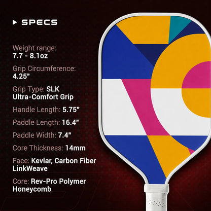 Pickleball Paddles,Double-Sided Pattern Pickle Ball PaddlesSet Of 2 With Non-Slip Ergonomic Absorbent Soft Grip PickleBall Rackets 2 Pack,Pickleball SetSport