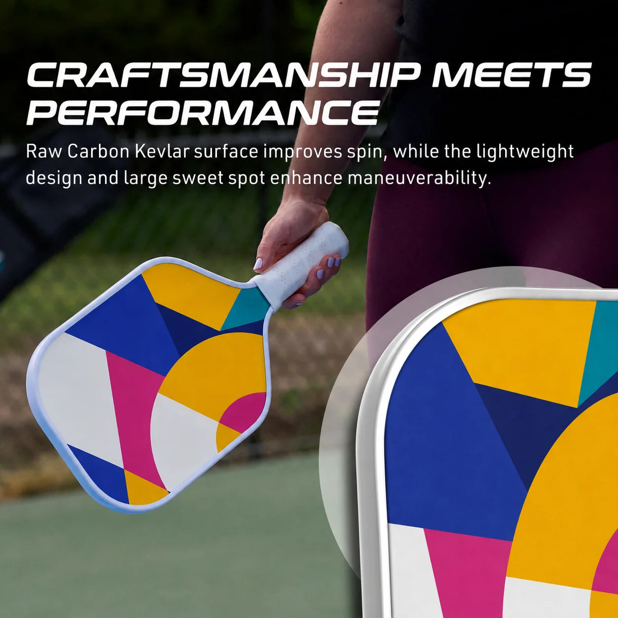 Pickleball Paddles,Double-Sided Pattern Pickle Ball PaddlesSet Of 2 With Non-Slip Ergonomic Absorbent Soft Grip PickleBall Rackets 2 Pack,Pickleball SetSport