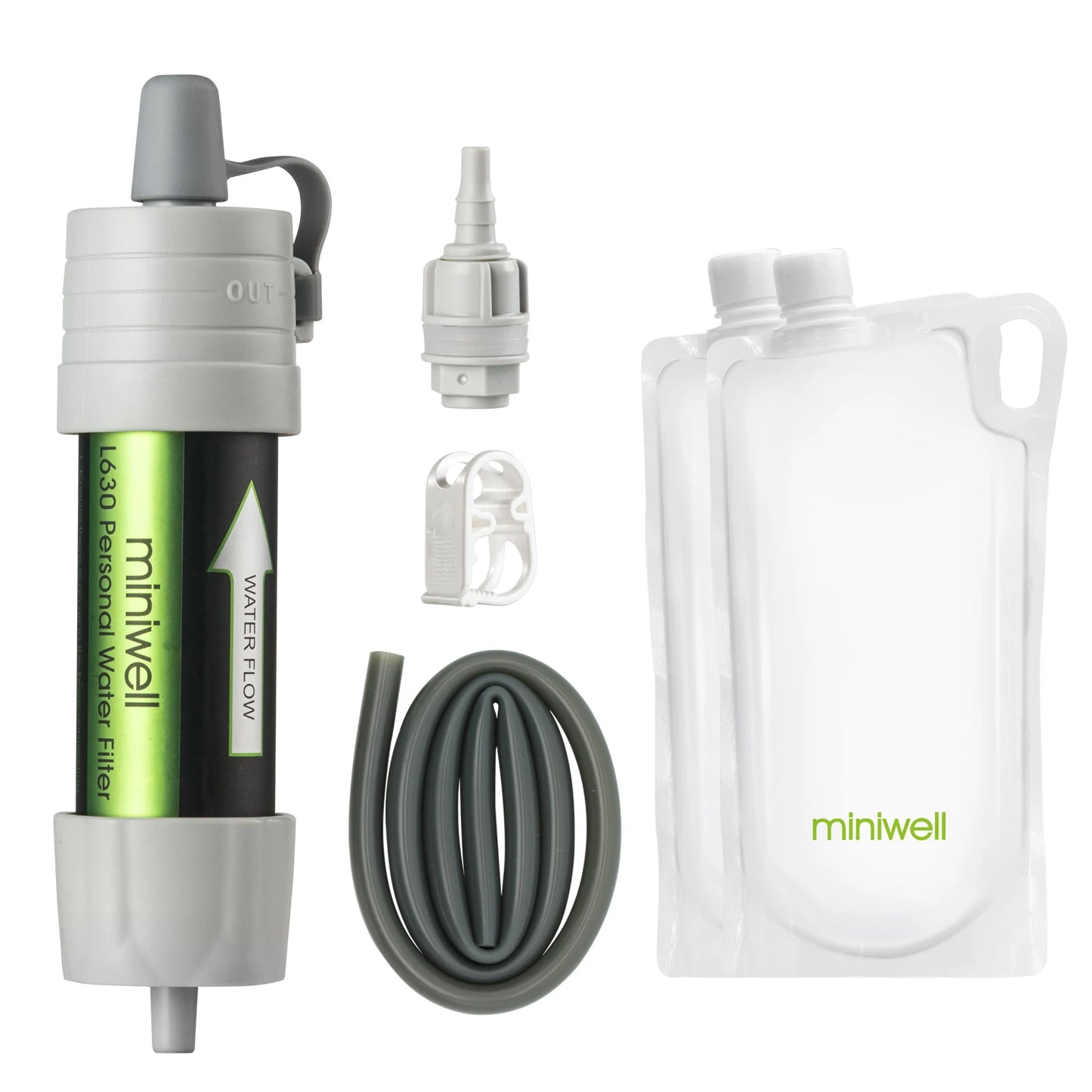 miniwell L630 portable Water Filter equipment for military survival kits