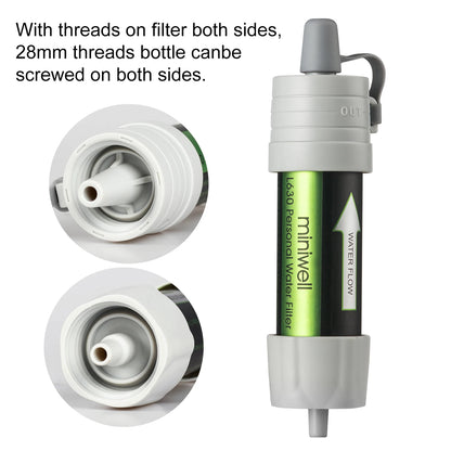 miniwell L630 portable Water Filter equipment for military survival kits
