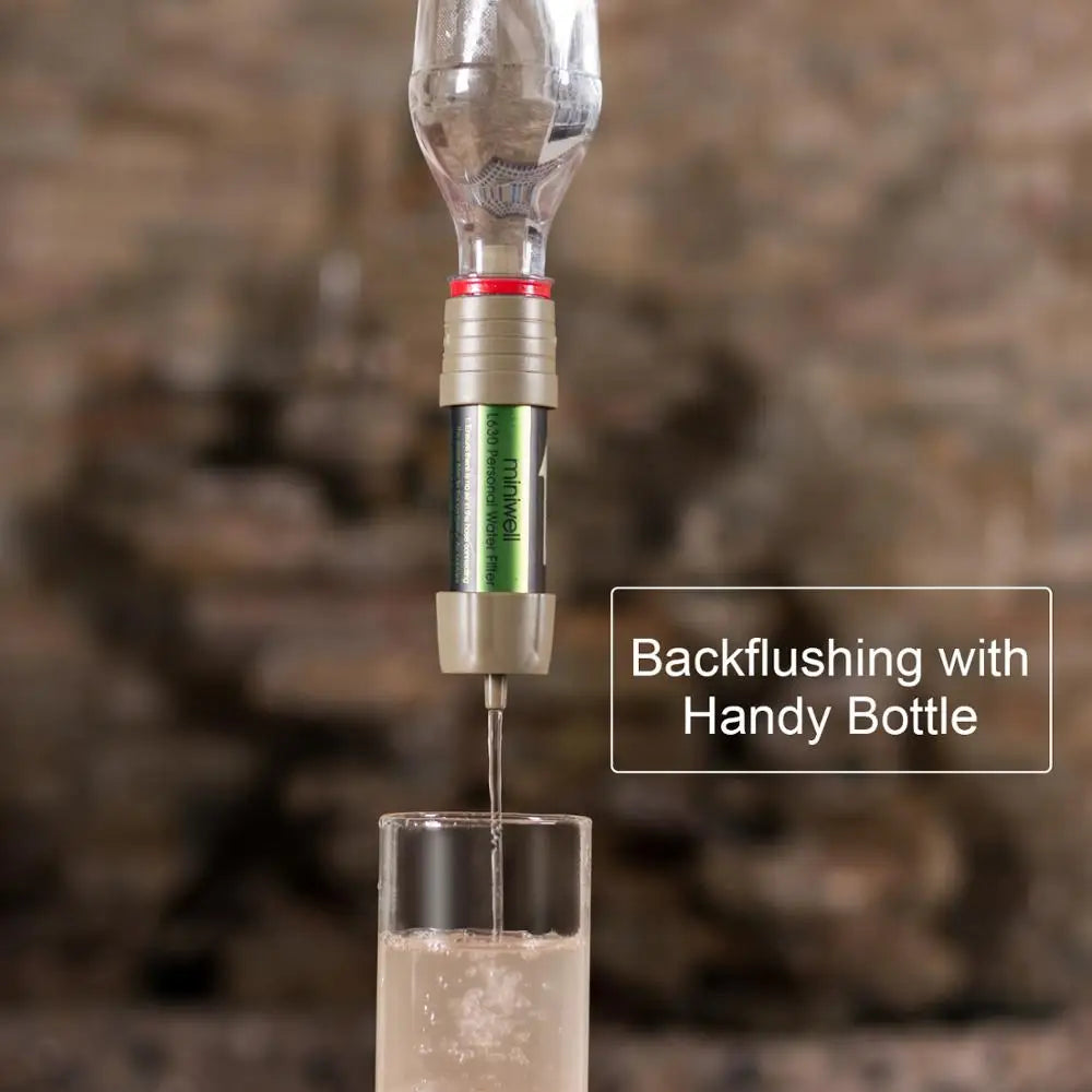 Lightweight 2000 Liters Filtration Capacity Emergency Portable Water Filter