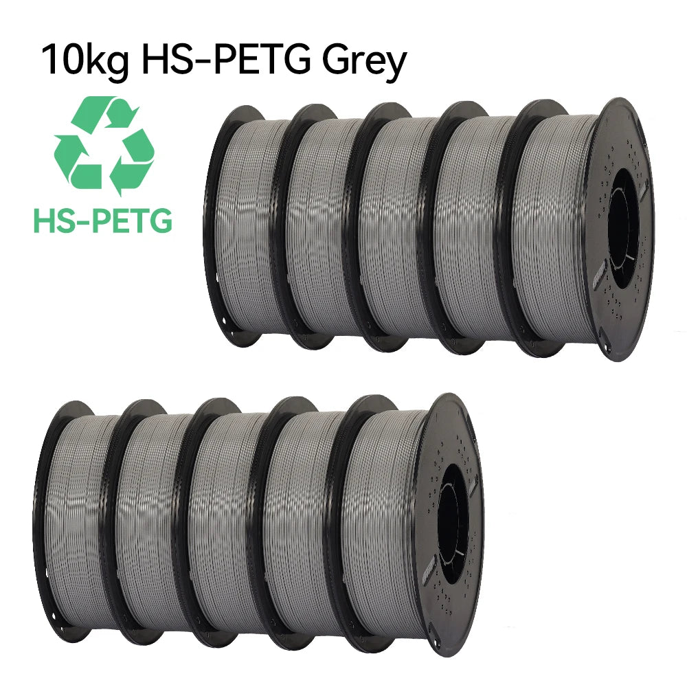 5/10KG High speed PETG For 3D Printer Bambu Lab Filament 40-500mm/s Hyper
