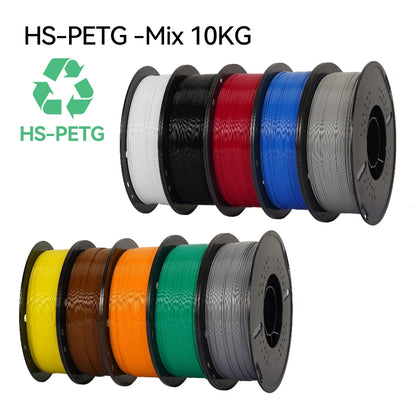 5/10KG High speed PETG For 3D Printer Bambu Lab Filament 40-500mm/s Hyper