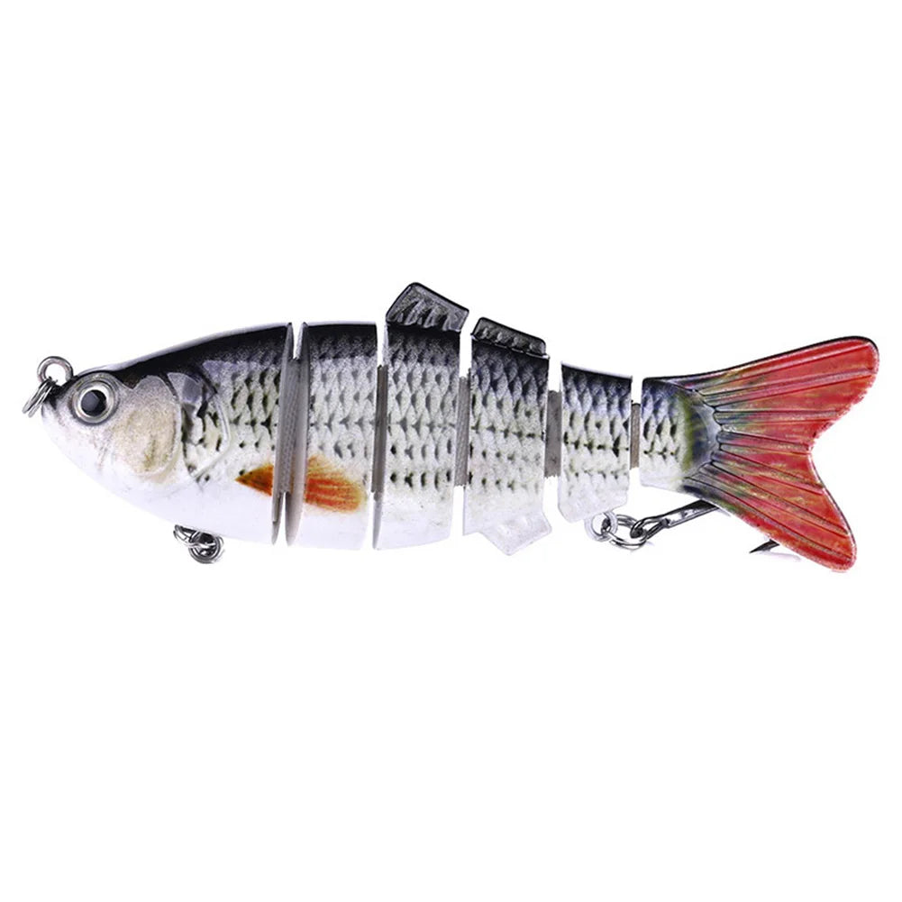 5pcs Bionic Lures random color Realistic fish shape Fishing Bait Float Lure Bionic