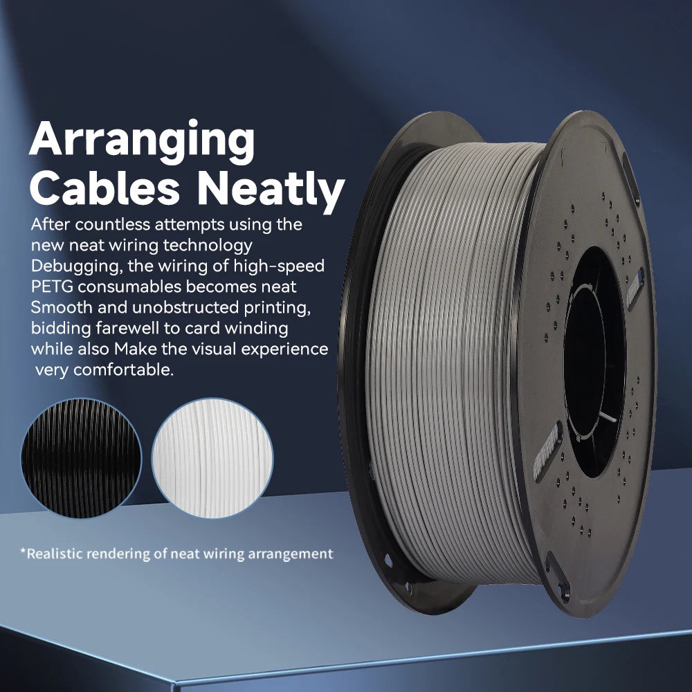 5/10KG High speed PETG For 3D Printer Bambu Lab Filament 40-500mm/s Hyper