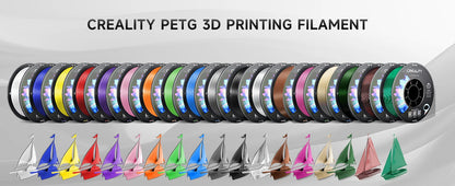 CREALITY PETG Filament 1.75mm 3D Printer Filament 1kg  Neatly Wound Spool