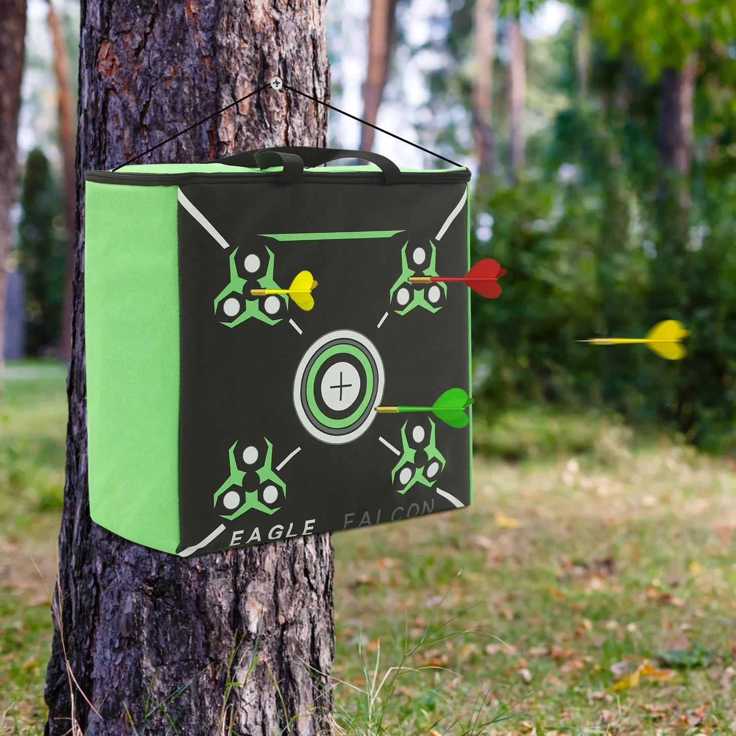 Reusable Archery Training Target With Dual Zipper Design, Ideal For Home Backyard Archery Ranges, Gift For Archery Enthusiasts