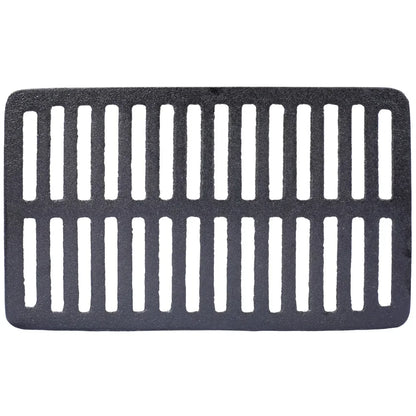 Oval Cast Iron Portable Charcoal Grill and Tabletop Cast Iron Skillet