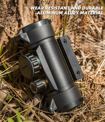 DIANA 1x40 Green Red Dot Scope Optics with 11/20mm Mount Outdoor Optical Tool Riflescope