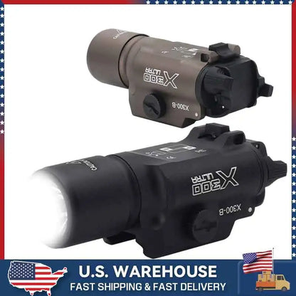 Flashlight X300U Scout Light White LED Fit 20mm Picatinny Rail