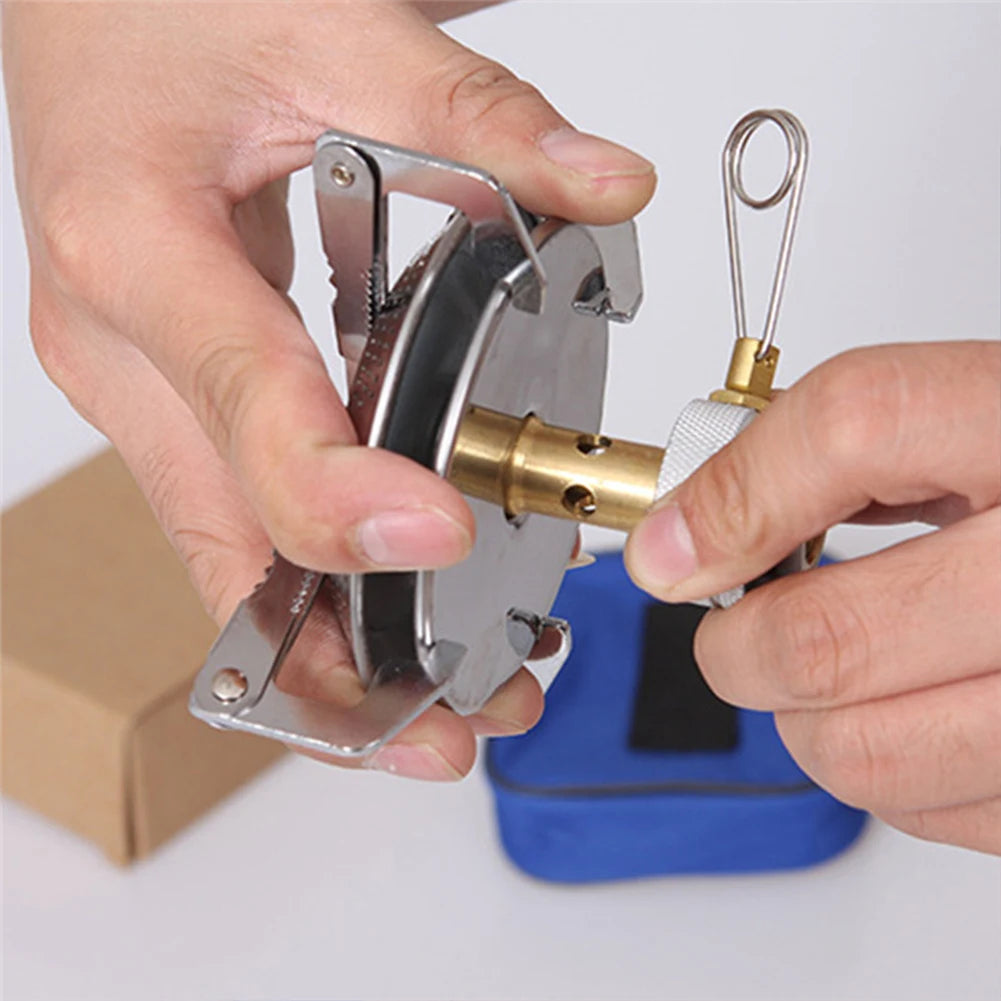 Portable Outdoor Camping Gas Stove with Adjustable Flame