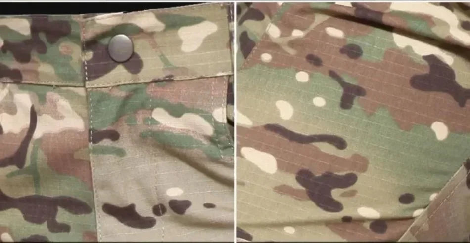 Camo Suits Tactical Shirts Training Sets Multi-pocket Army Multicam Uniforms Work Wear Pants Hunting Clothes Wear-resisting