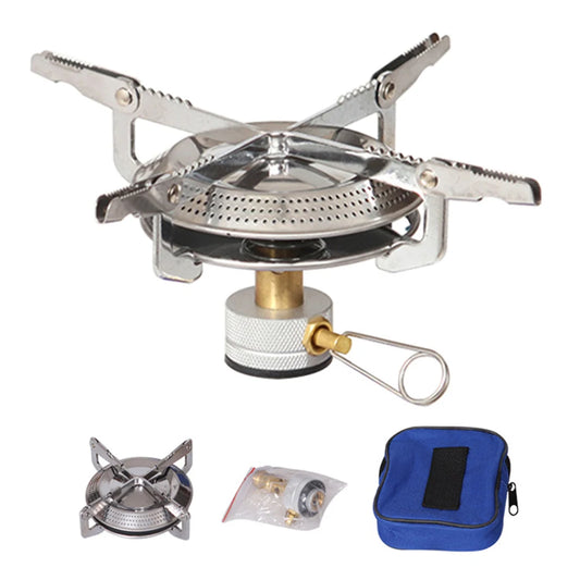 Portable Outdoor Camping Gas Stove with Adjustable Flame