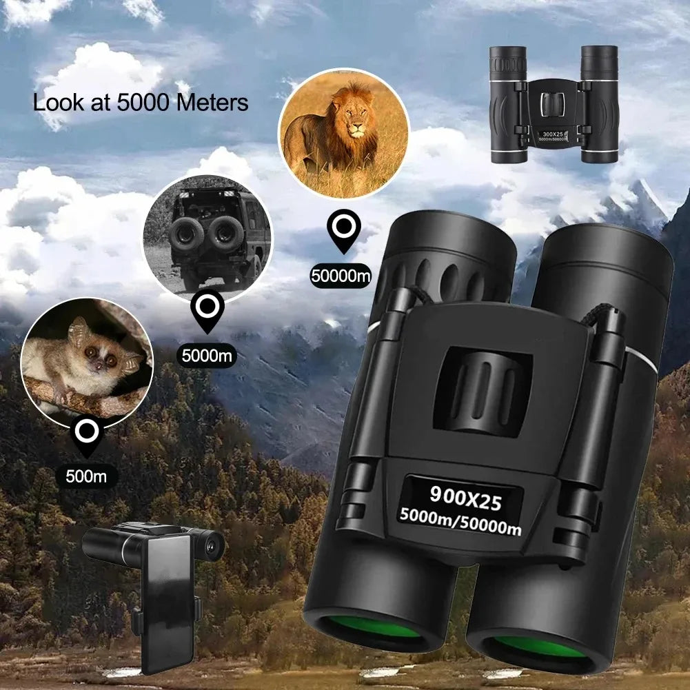 High Magnification High-definition Night Vision Outdoor Travel Mobile Phone Concert with Binoculars
