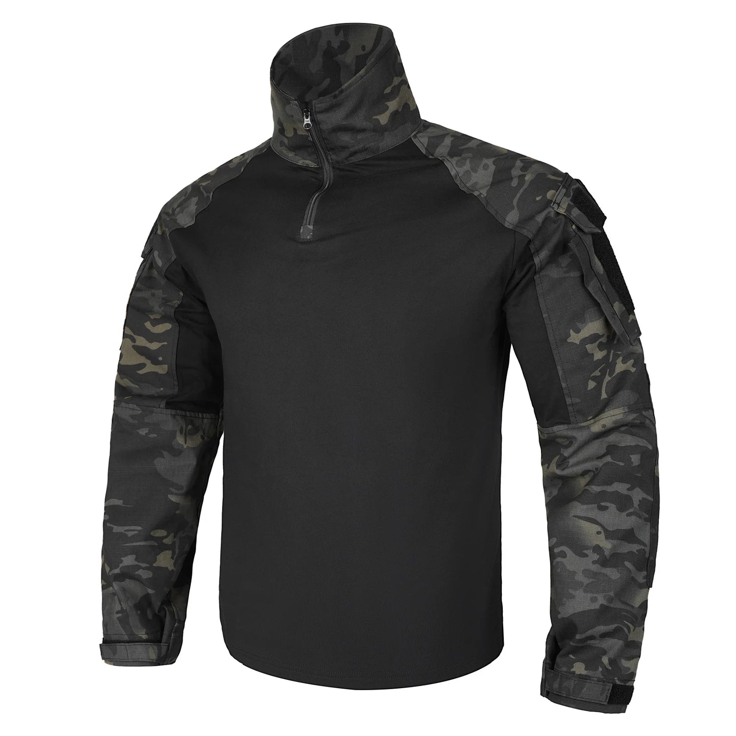 Shirt with Elbow Pads For Hunting  Tops  Tiger Stripes Shirts