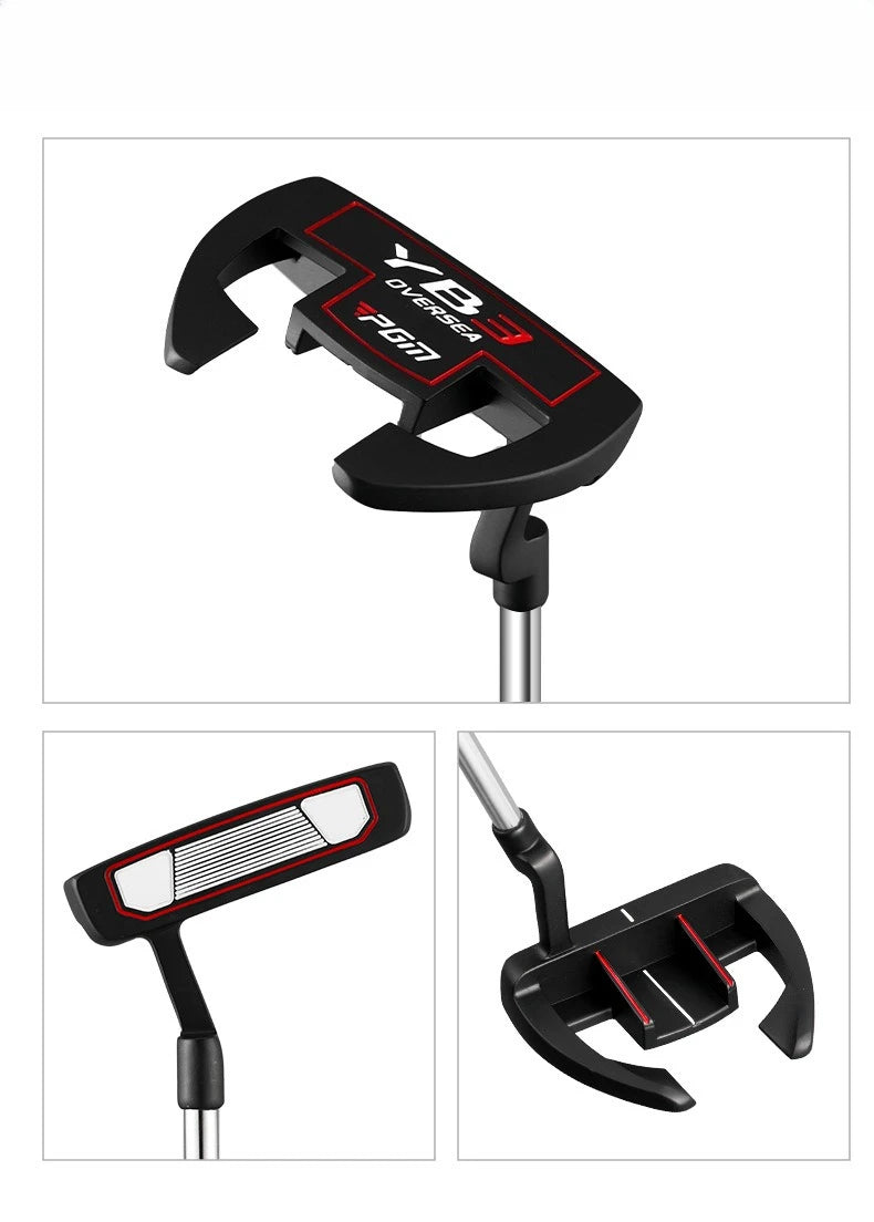 PGM Men's Golf Putter Bull Horn with Aiming Line Practice Clubs TUG072