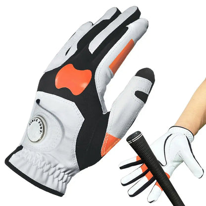 Left Hand Golf Gloves Grip Trainer Reduce Golf Hook Ball Corrector Gloves