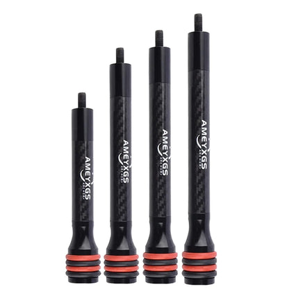 6/8/10/12 Inch Bow Vibration Damper Stabilizer Lightweight Carbon Fiber Balance Rod OD20mm Standard Interface Shock Absorber Bar Reduce Recoil