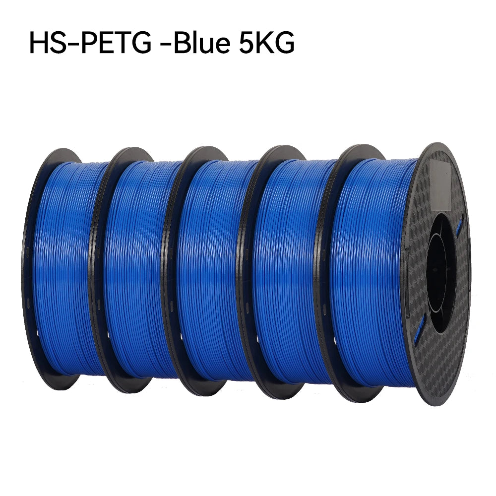 5/10KG High speed PETG For 3D Printer Bambu Lab Filament 40-500mm/s Hyper