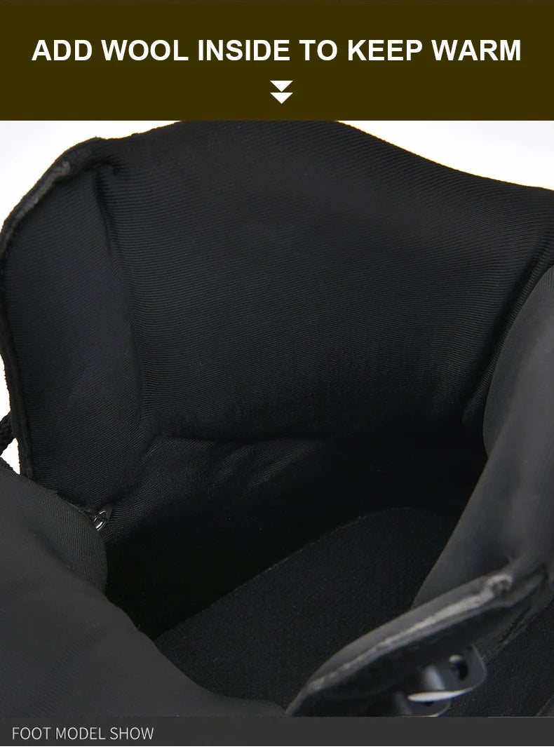 Men's waterproof hiking boots, lightweight outdoor boots,