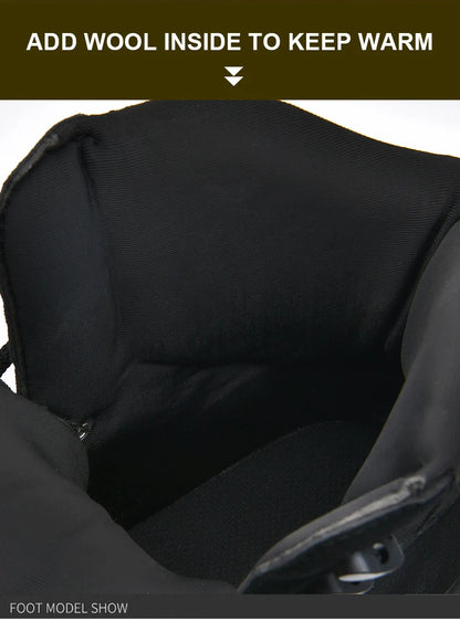 Men's waterproof hiking boots, lightweight outdoor boots,