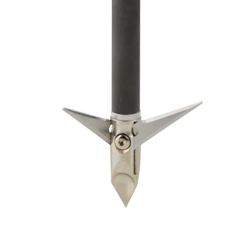 Stainless Steel Broadheads 12pcs 3 Blades 100 Grain Screw-in Arrow Tips