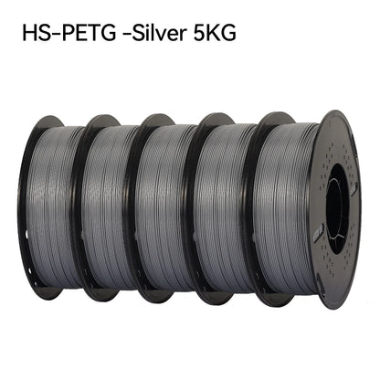 5/10KG High speed PETG For 3D Printer Bambu Lab Filament 40-500mm/s Hyper