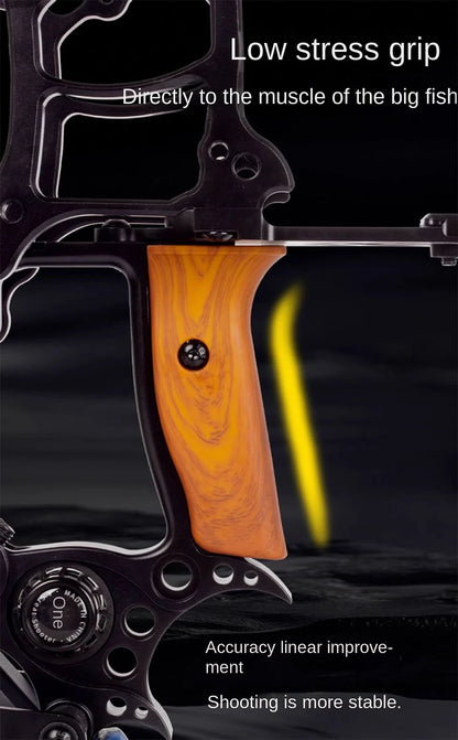 Compound Bow Adjustable Pound Draw Length,Dual-Use (Steel Balls/Arrows)