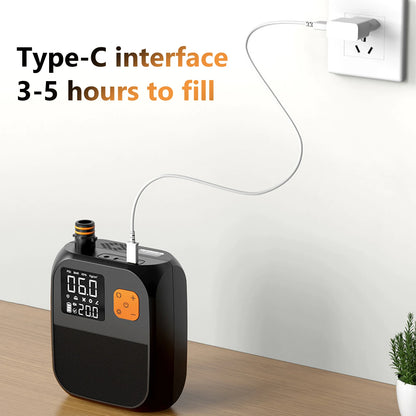 Electric Paddle Board Pump Rechargeable  25PSI for Inflatable