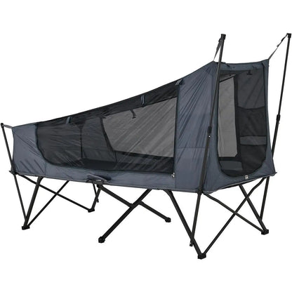 W- Camping Tent Cot, 1 Person, 1 Minute Easy Setup