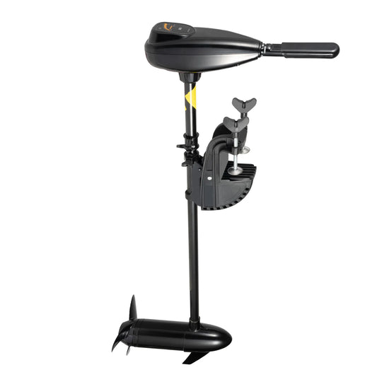 Black Modern Electric trolling motor 5 Forward 3 Reverse Gears 3 Blade Propeller