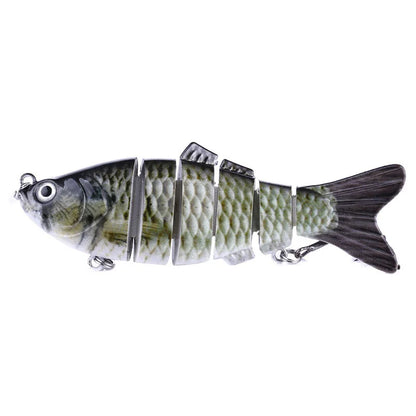 5pcs Bionic Lures random color Realistic fish shape Fishing Bait Float Lure Bionic