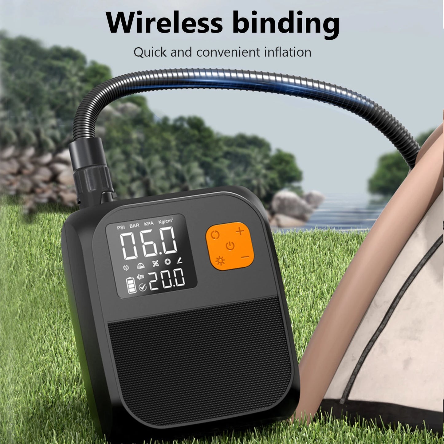 Electric Paddle Board Pump Rechargeable  25PSI for Inflatable