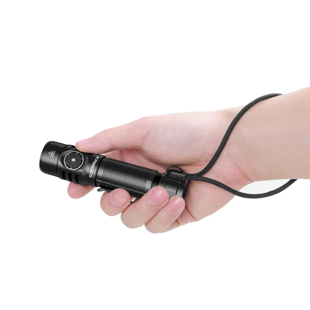 SC29 3000 Lumens EDC Flashlight Rechargeable  XHP50B LED Powerful  21700