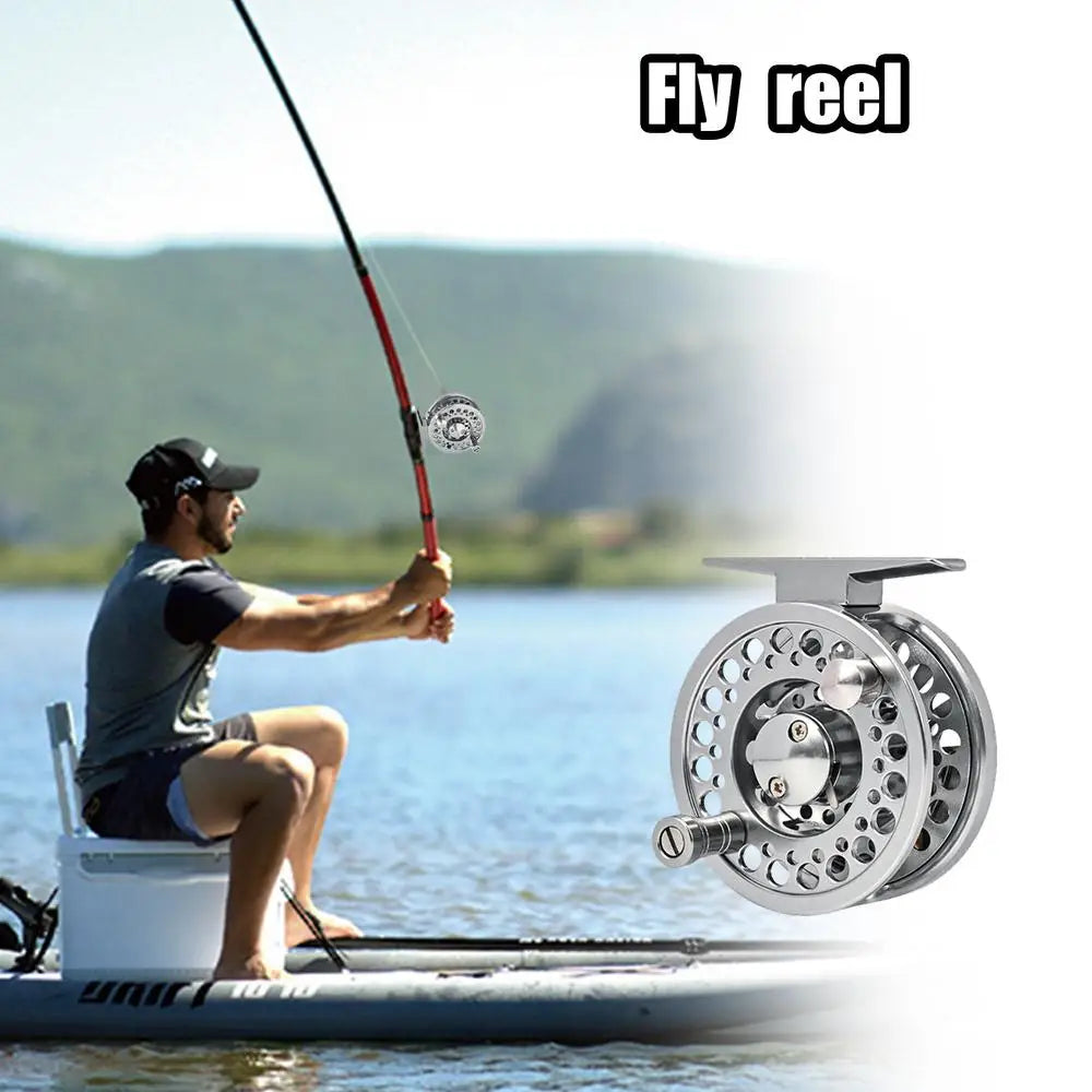 Fly Fishing Reel Saltwater Fishing Reel Fishing Gear Aluminum Alloy Reel For Freshwater Lake Stream Pond Fishing Fly Fishing
