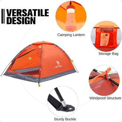 Camping Dome Tent 2 3 4 5 Person Lightweight Backpacking Tent