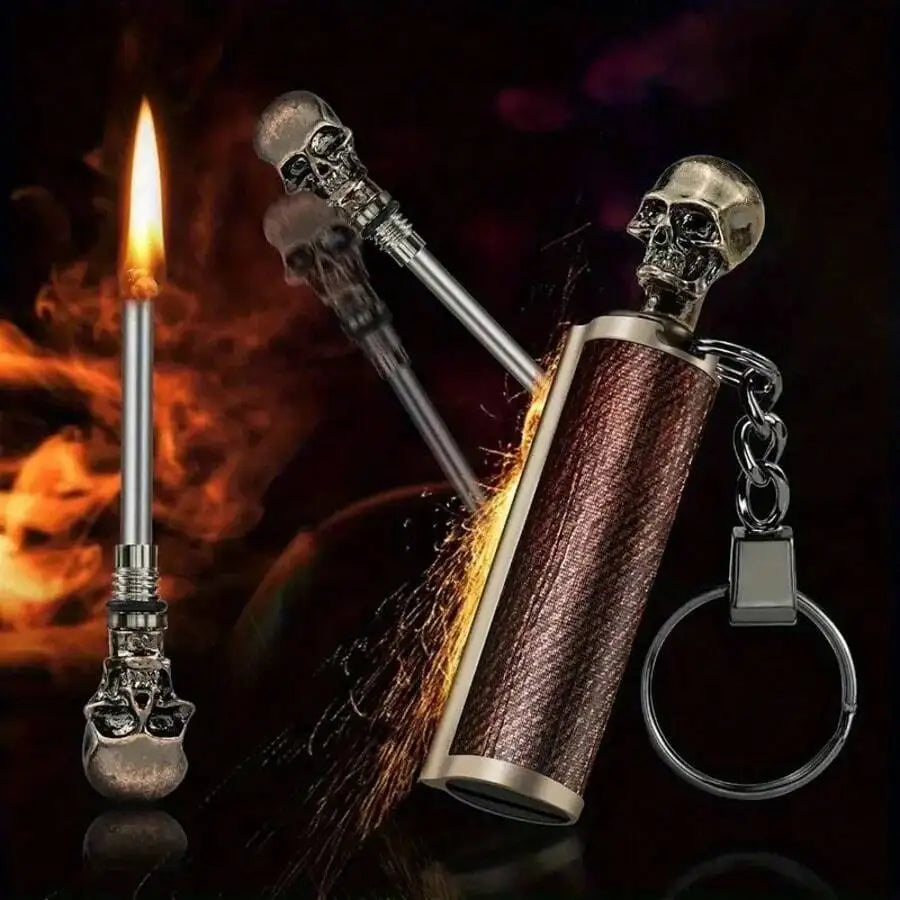 Matchstick With Gift Box, Permanent Match Strike Set 60000 Times, Emergency Fire Starters Waterproof Forever Lighter
