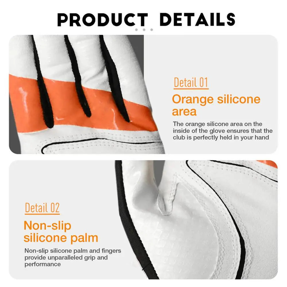 Left Hand Golf Gloves Grip Trainer Reduce Golf Hook Ball Corrector Gloves