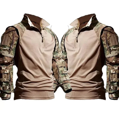 Camo Suits Tactical Shirts Training Sets Multi-pocket Army Multicam Uniforms Work Wear Pants Hunting Clothes Wear-resisting