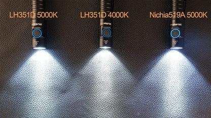 A USB-C Rechargeable  Flashlight Max Output 1200 LM IP68 Waterproof Magnetic