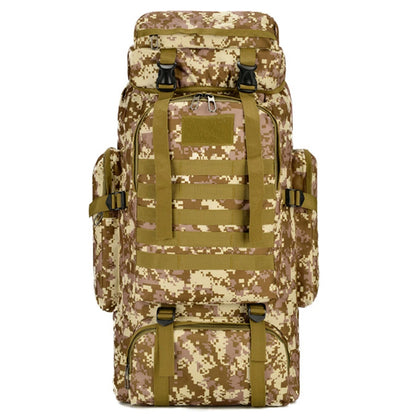 80L Tactical Backpack Outdoor Military Rucksacks