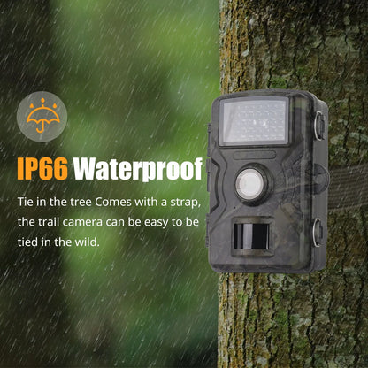 New 1080P LCD 16MP Hunting Trail Camera InfraredNight VisionWaterproof Motion Activated