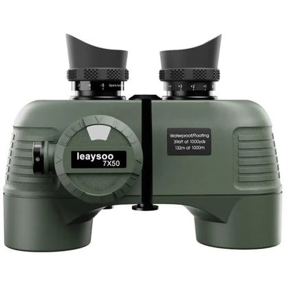 7x50 HD Binoculars High Power Low Light Night Vision Binoculares with Directional Compass Rangefinder