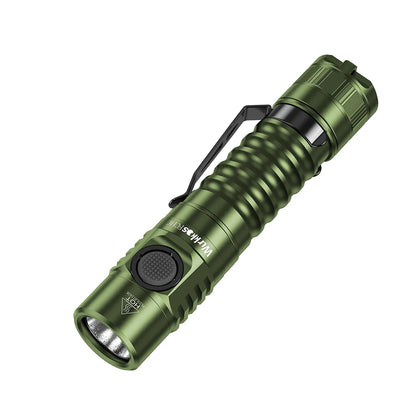 A USB-C Rechargeable  Flashlight Max Output 1200 LM IP68 Waterproof Magnetic