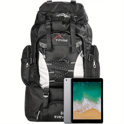 1pc 70L Outdoor Casual Sports Backpack, Large Capacity For Hiking Camping, Ultralight Cycling, Travel Mountaineering Bag